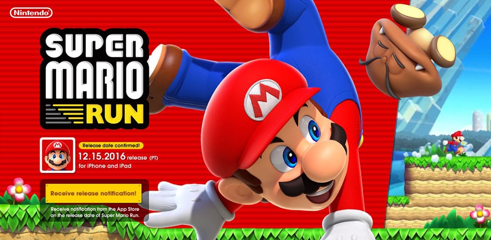 Super Mario Run của Nintendo dành cho iOS sẽ phát hành vào ngày 15 tháng 12