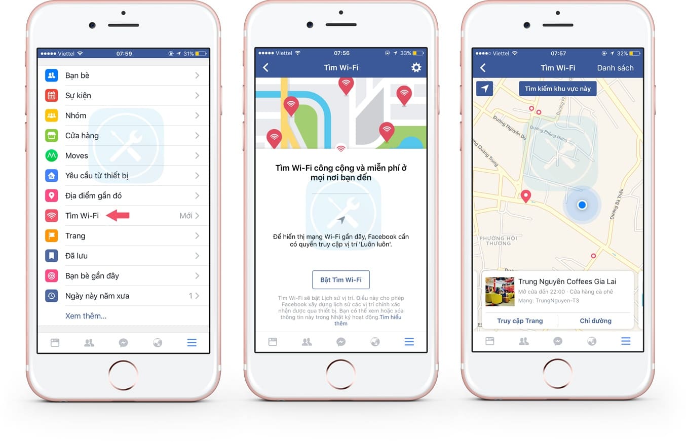 Facebook đang thử nghiệm tính năng “Tìm Wi-Fi” miễn phí ngay trong ứng dụng