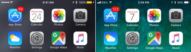 iOS-10-vs-iOS-11-thanh-trang-thai