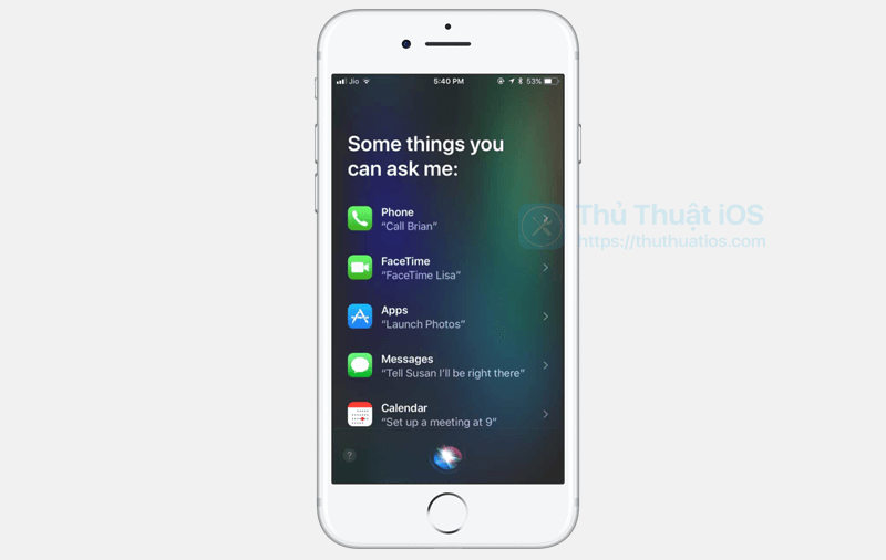Những điểm mới của Siri trên iOS 11